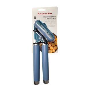 NEW KitchenAid Classic Multifunction Can Opener/Bottle Opener in Blue Velvet